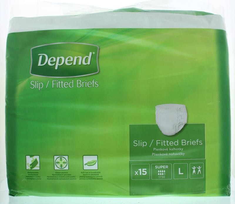 Depend Slip super maat L 15.00 Stuks