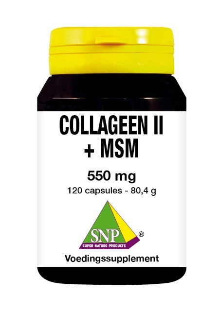 SNP Collageen II + MSM 120.00 Capsules