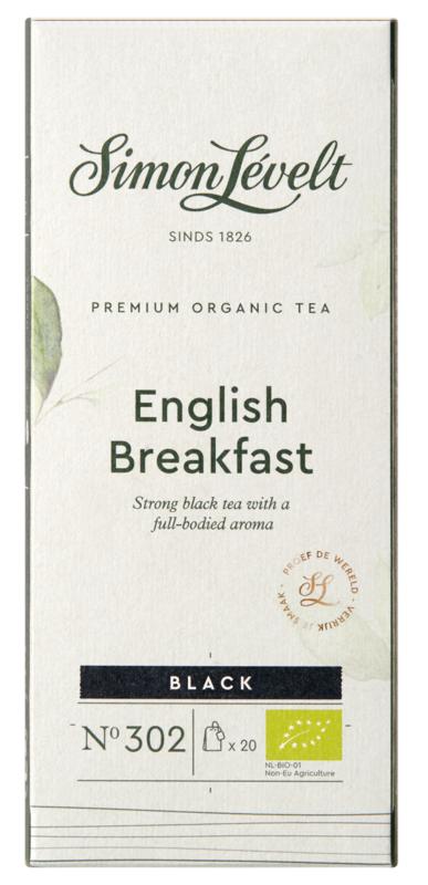 Simon Levelt English breakfast Max Havelaar bio 20.00 Zakjes