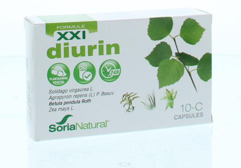 Soria Natural Diurin 10-C XXI 30.00 Capsules