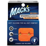 Macks Shooters moldable earplugs orange 3.00 Paar
