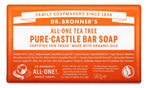 Dr Bronners Barsoap tea tree 140.00 Gram