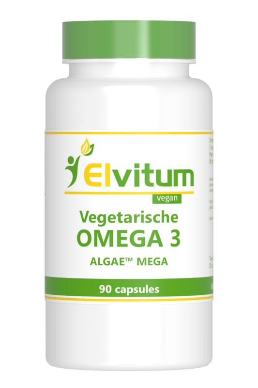 Elvitum  Omega 3 vegetarisch 90.00 Vegetarische capsules