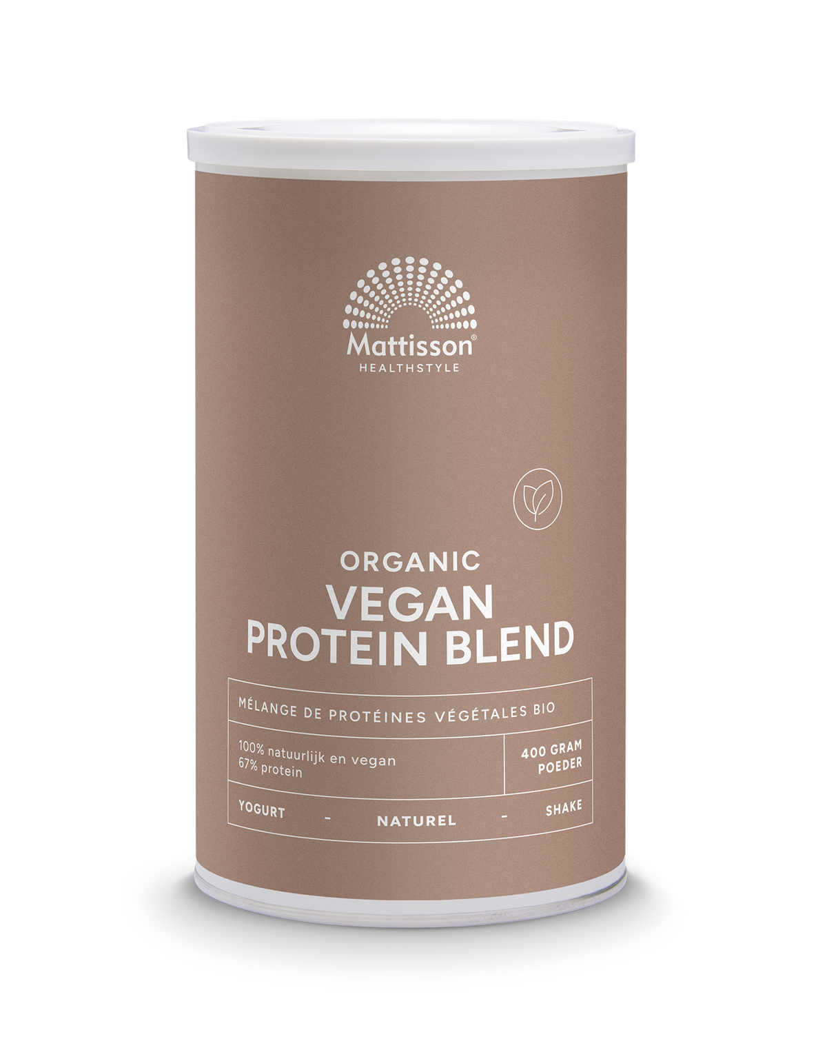 Mattisson Organic vegan protein blend 67% bio 400.00 Gram