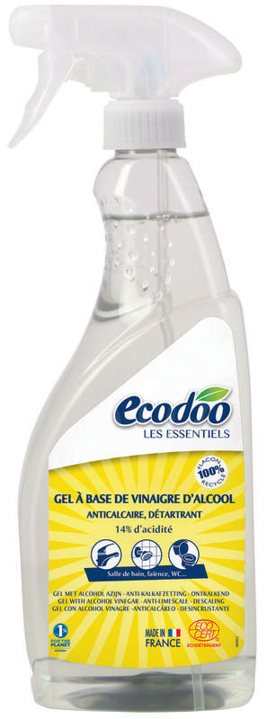 Ecodoo Gel azijn ontkalkend- anti-kalkafzetting bio 750.00 Milliliter