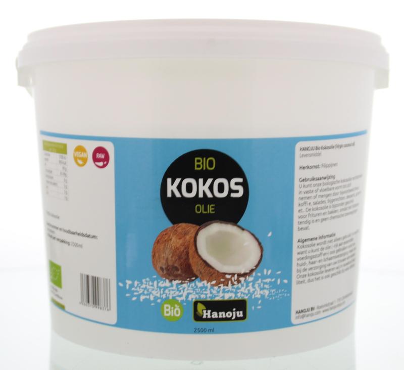Hanoju Kokosolie virgin bio 2500.00 Milliliter
