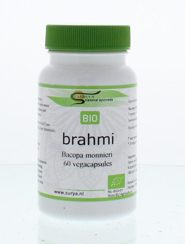 Surya Brahmi bio 60.00 Vegetarische capsules