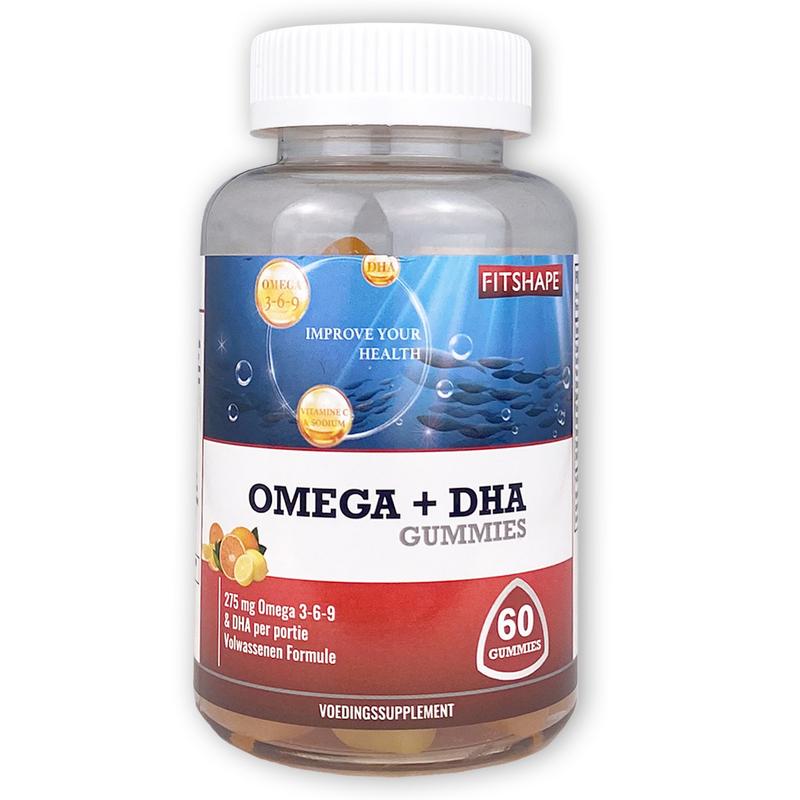 Fitshape Omega + DHA 60.00 Gummies