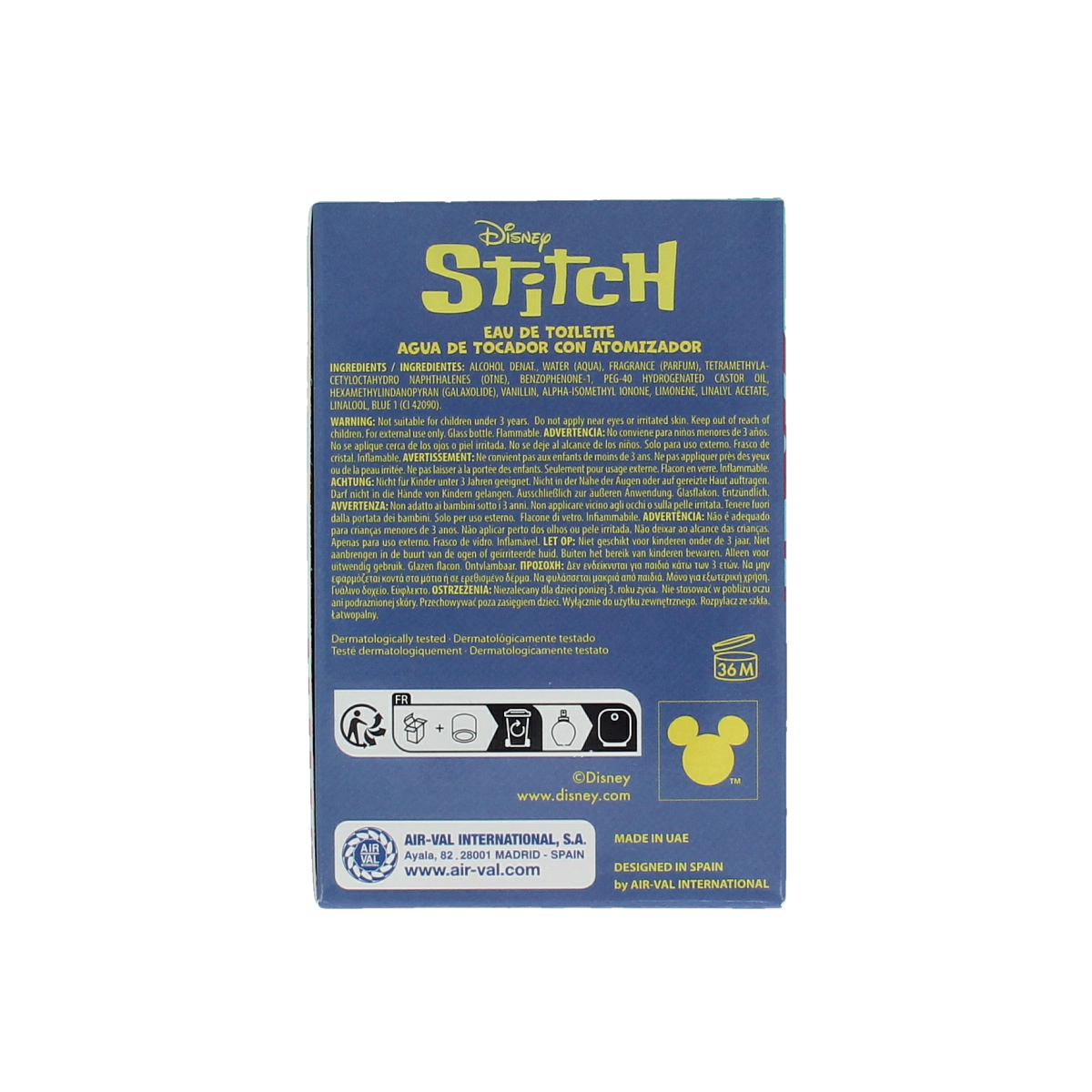 Air-Val Stitch eau de toilette 30.00 Milliliter