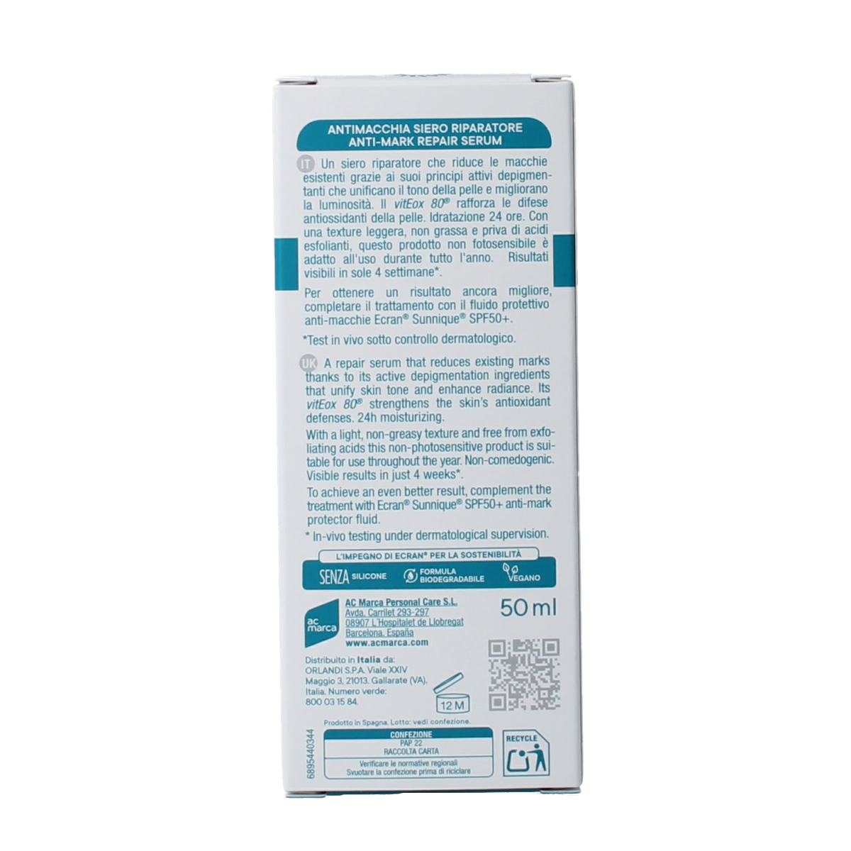 Ecran Aftersun facial 50.00 Milliliter