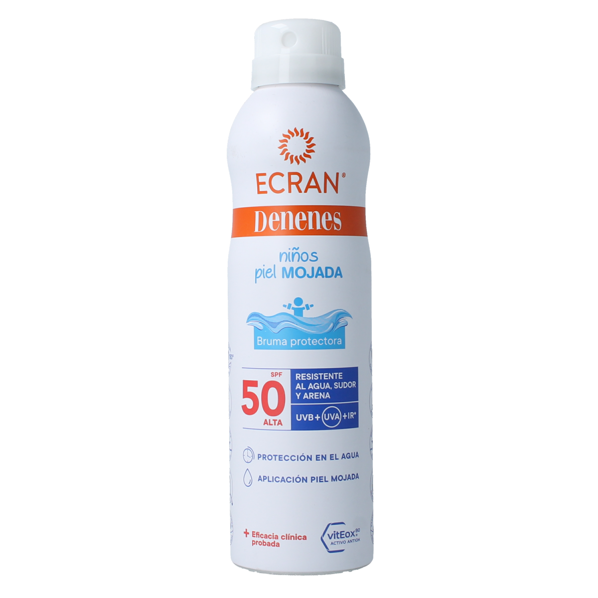 Ecran Sun care kids wet skin spray SPF50 250.00 Milliliter