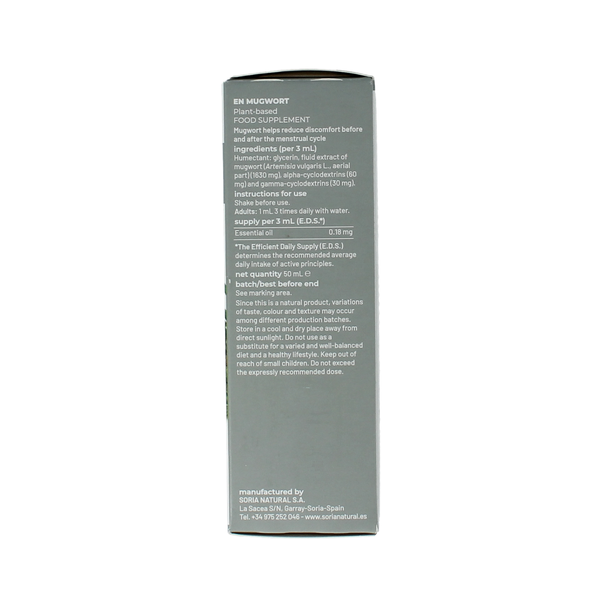 Soria Natural Composor 15 Artemisia complex 50.00 Milliliter
