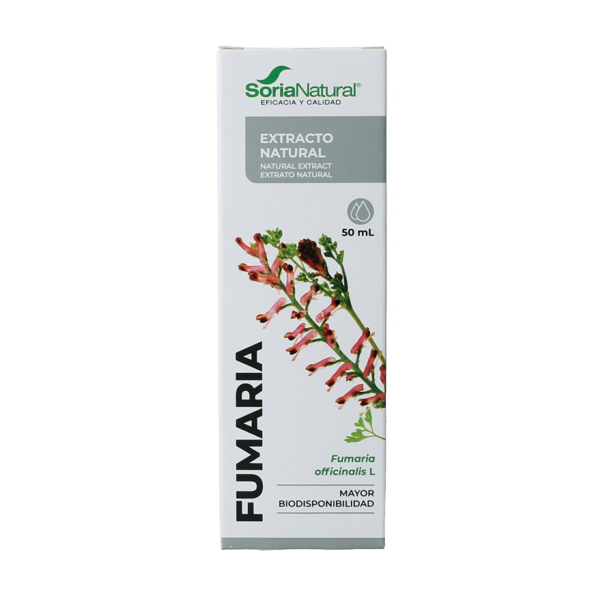 Soria Natural Fumaria officinalis extract 50.00 Milliliter