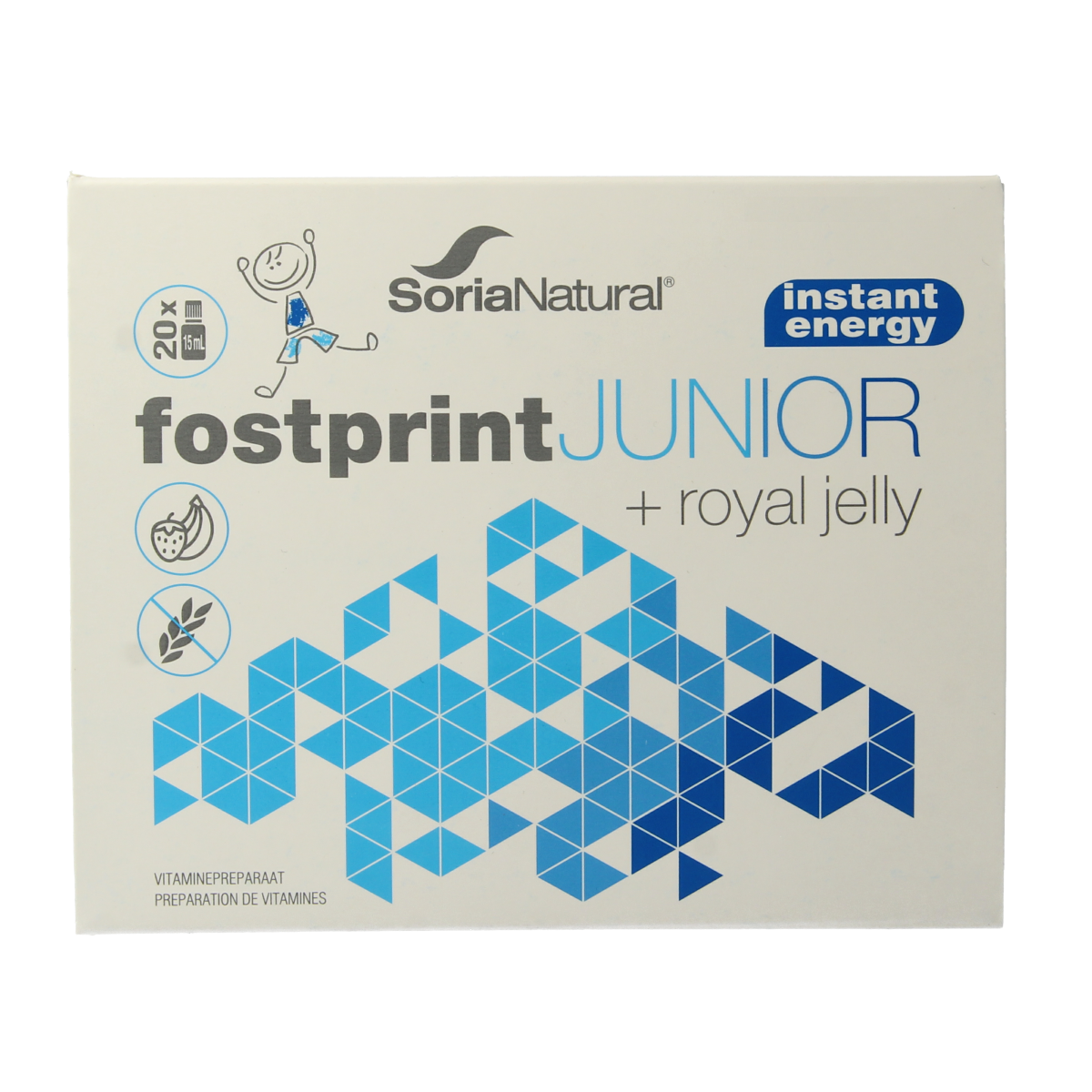 Soria Natural Fost print junior 20 x 15ml 1.00 Stuks