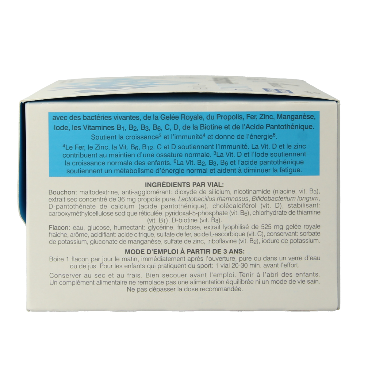 Soria Natural Fost print junior 20 x 15ml 1.00 Stuks