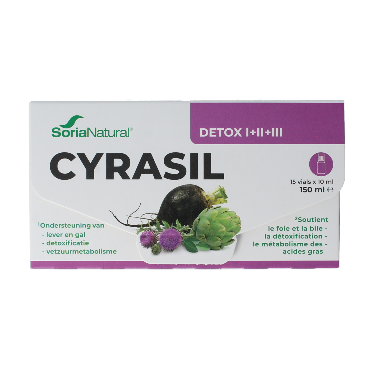 Soria Natural Cyrasil 10ml 15.00 Ampullen