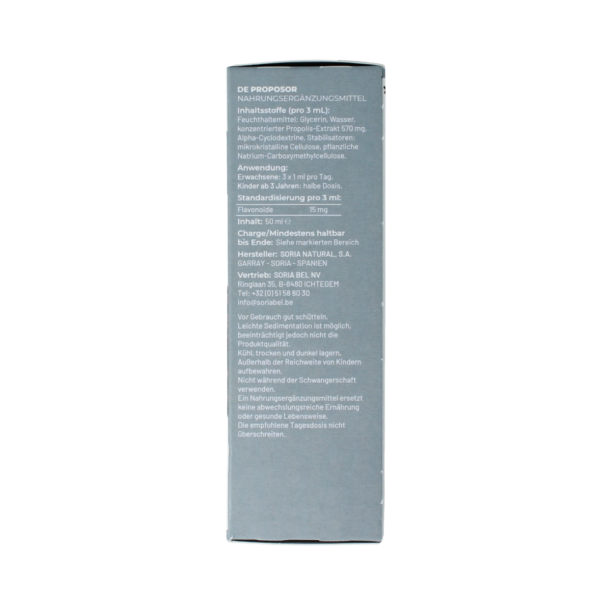 Soria Natural Proposor propolis extract 50.00 Milliliter
