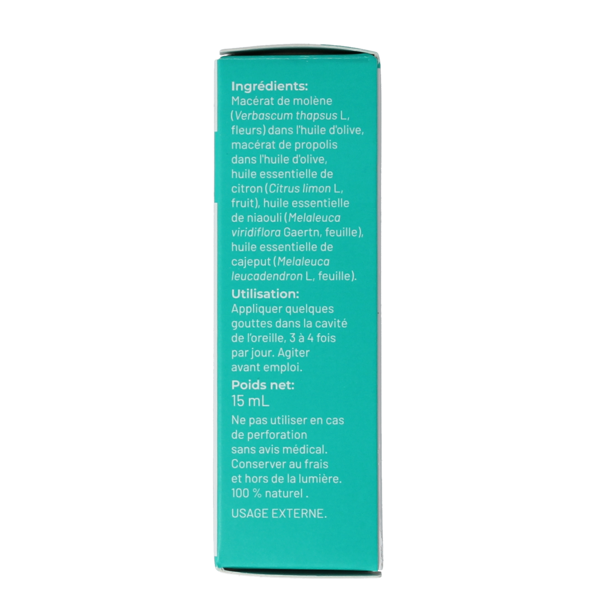 Soria Natural Propoxol oordruppels 15.00 Milliliter
