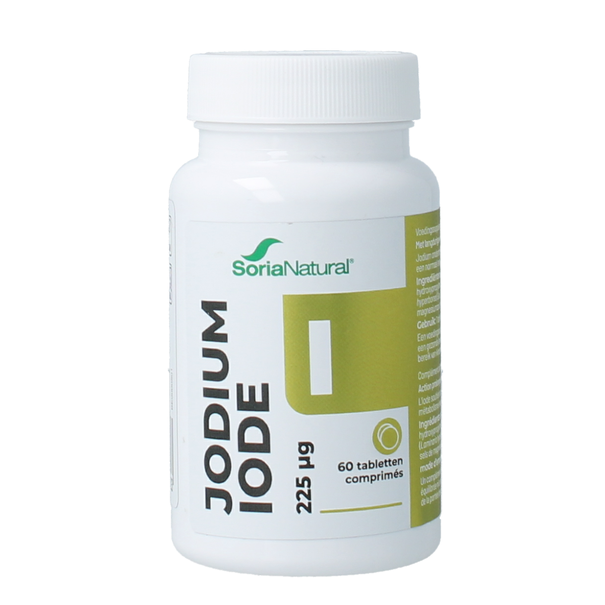 Soria Natural Jodium 225mcg  bio-actief 60.00 Tabletten