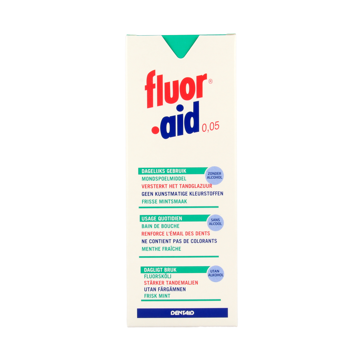 Fluor Aid Mondspoelmiddel 0.05 500.00 Milliliter