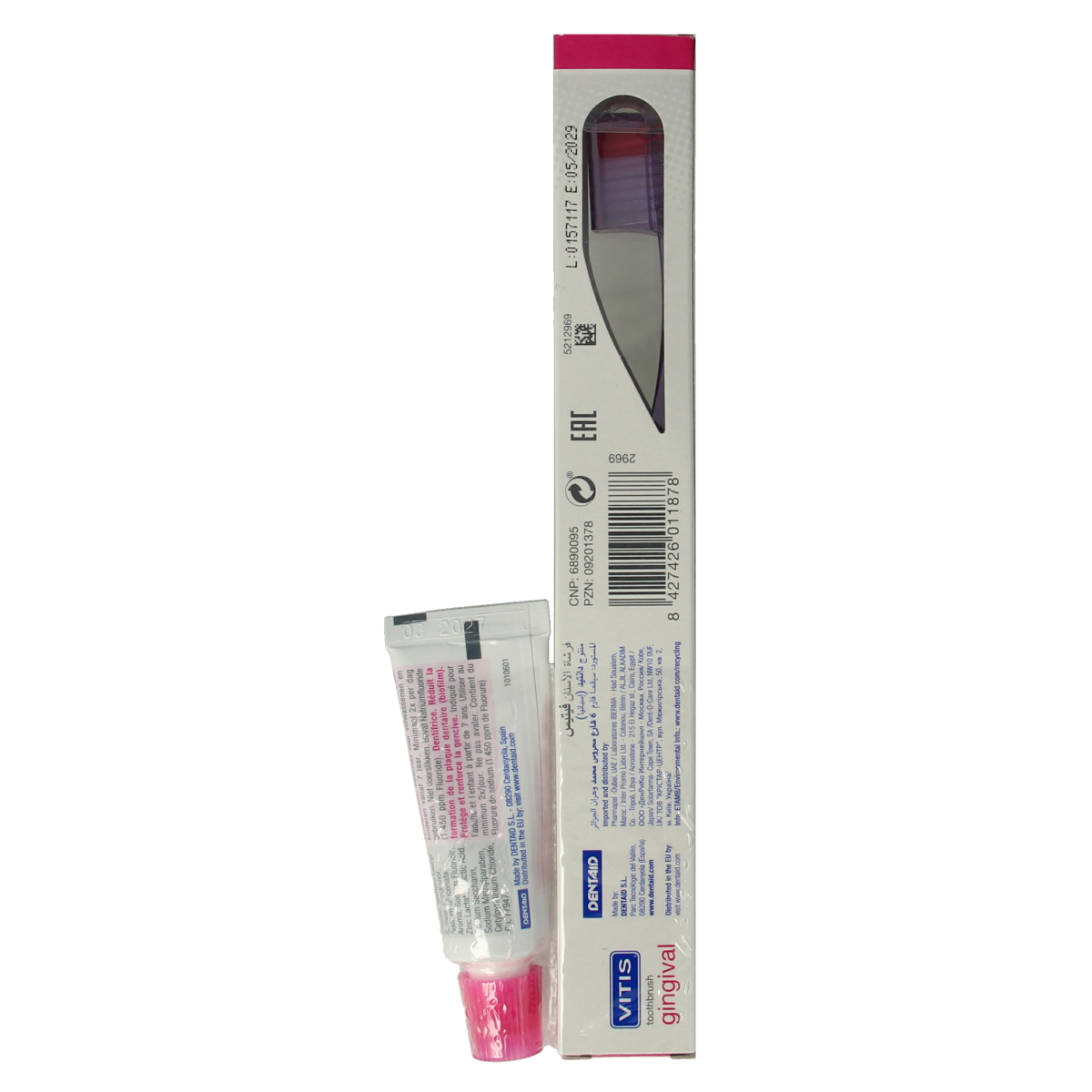 Vitis Tandenborstel gingival gezond tandvlees 1.00 Stuks
