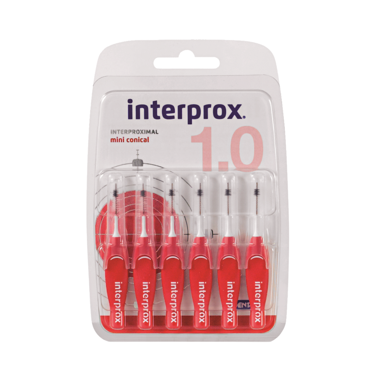 Interprox Premium mini conical rood 6.00 Stuks