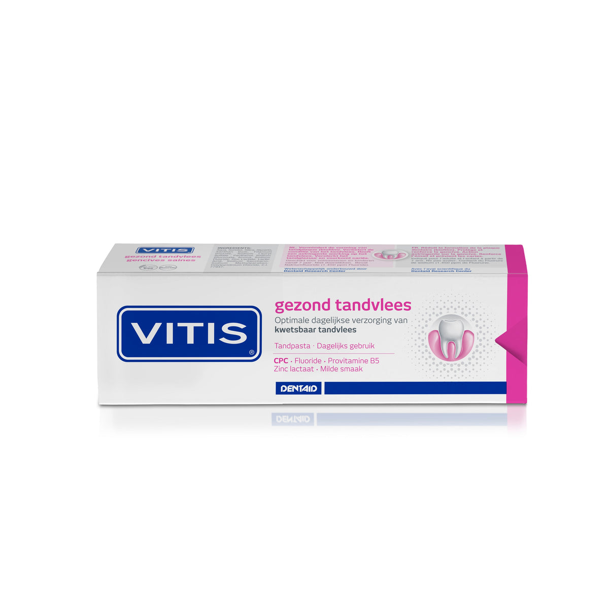 Vitis Gezond tandvlees tandpasta 75.00 Milliliter