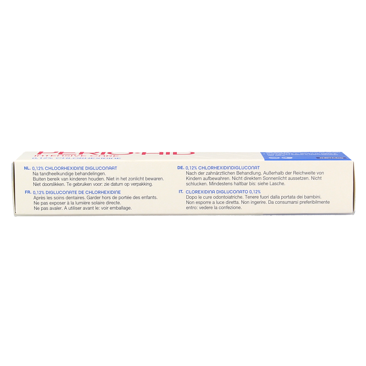 Perio Aid Intensive care tandpasta gel 0.12% CHX 75.00 Milliliter