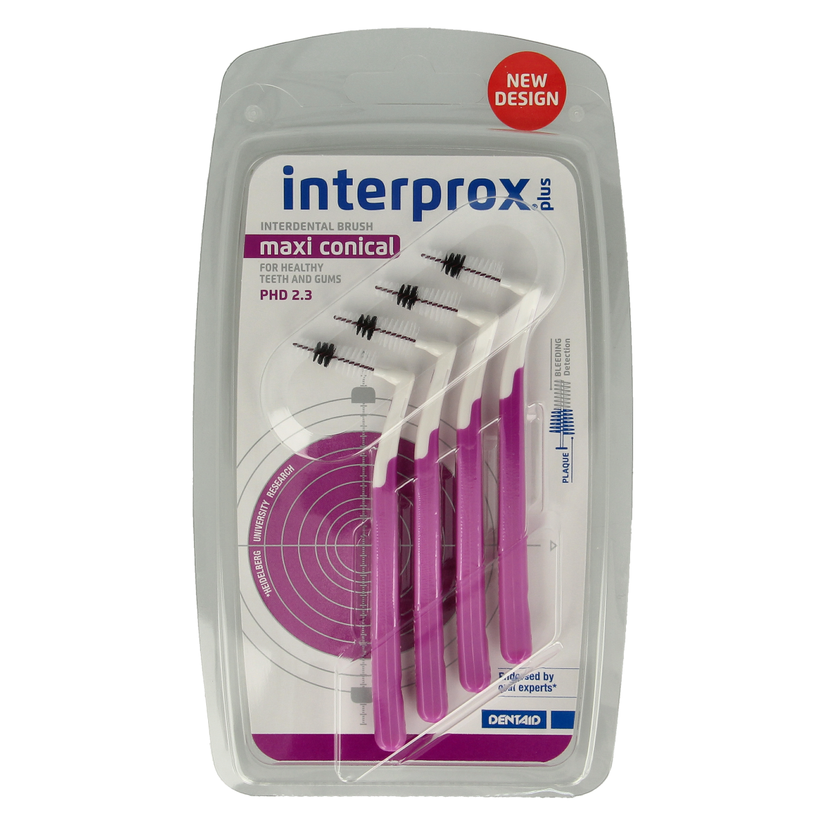 Interprox Plus ragers maxi conical paars 4.00 Stuks