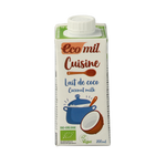 Ecomil Kokosmelk cuisine bio 200.00 Milliliter