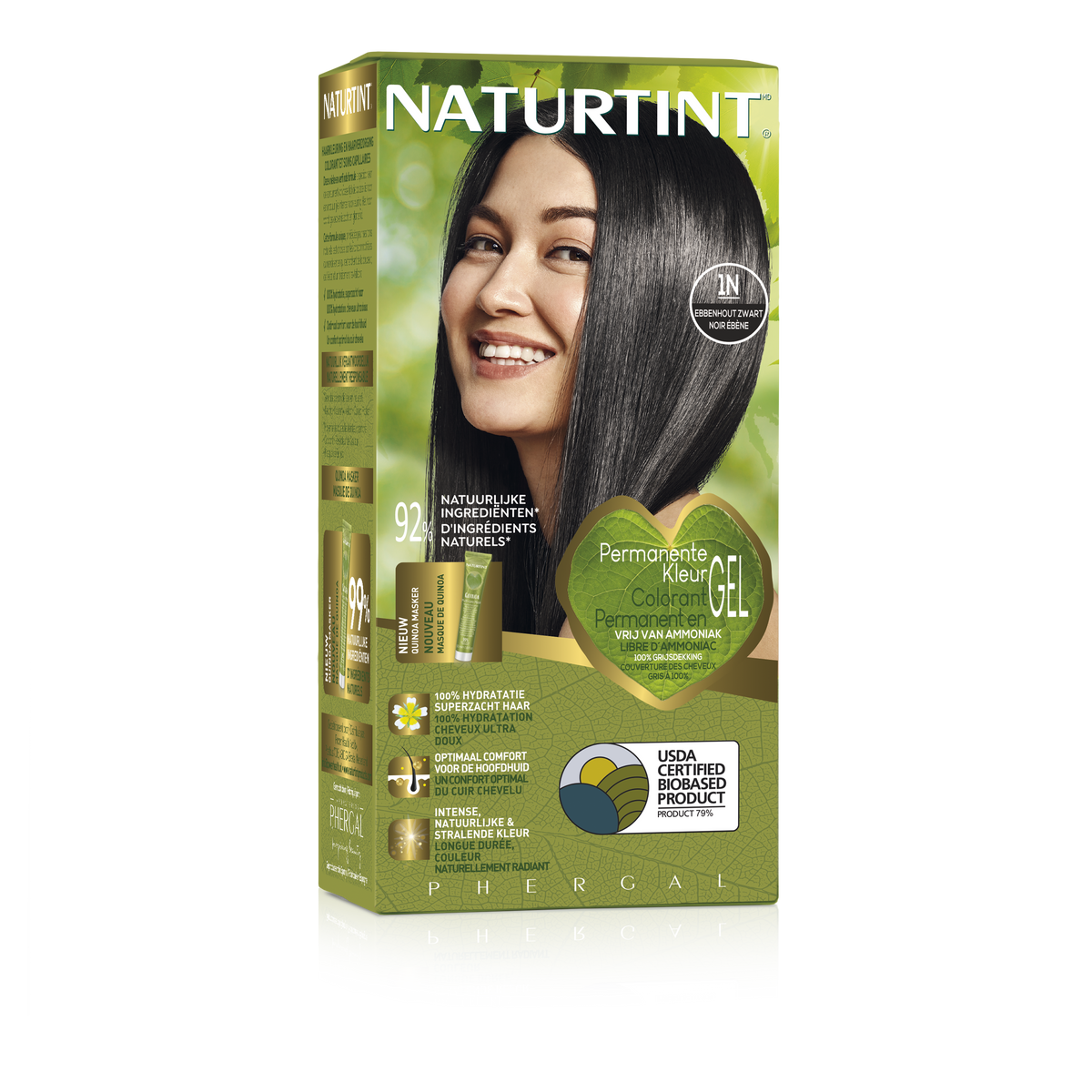 Naturtint 1N Ebbenhoutzwart 170.00 Milliliter