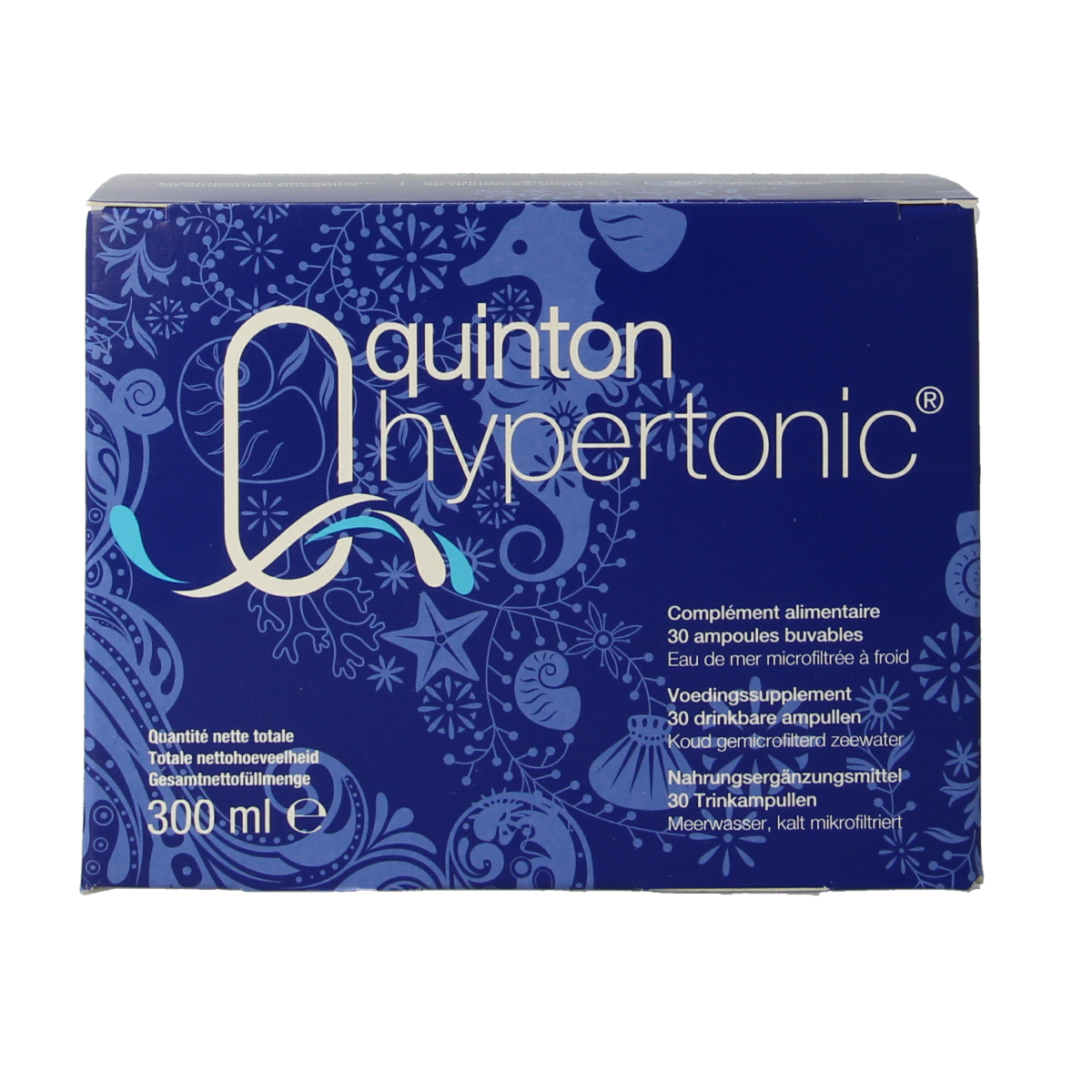 Quinton Hypertonic ampullen 10ml 30.00 Ampullen