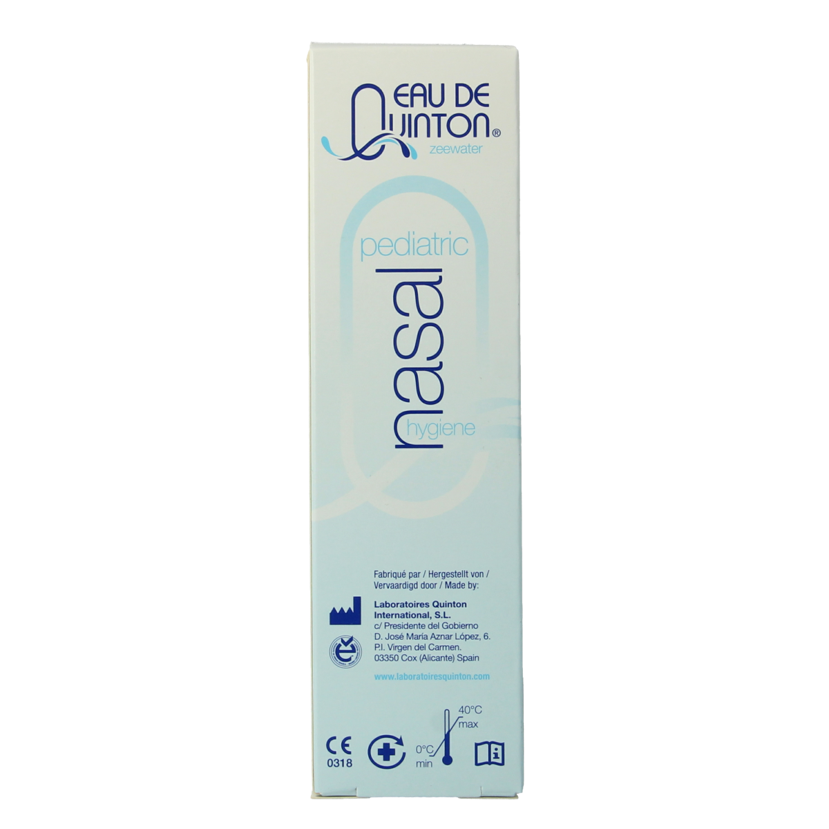 Quinton Nasal pediatric spray 0-6 jaar 100.00 Milliliter