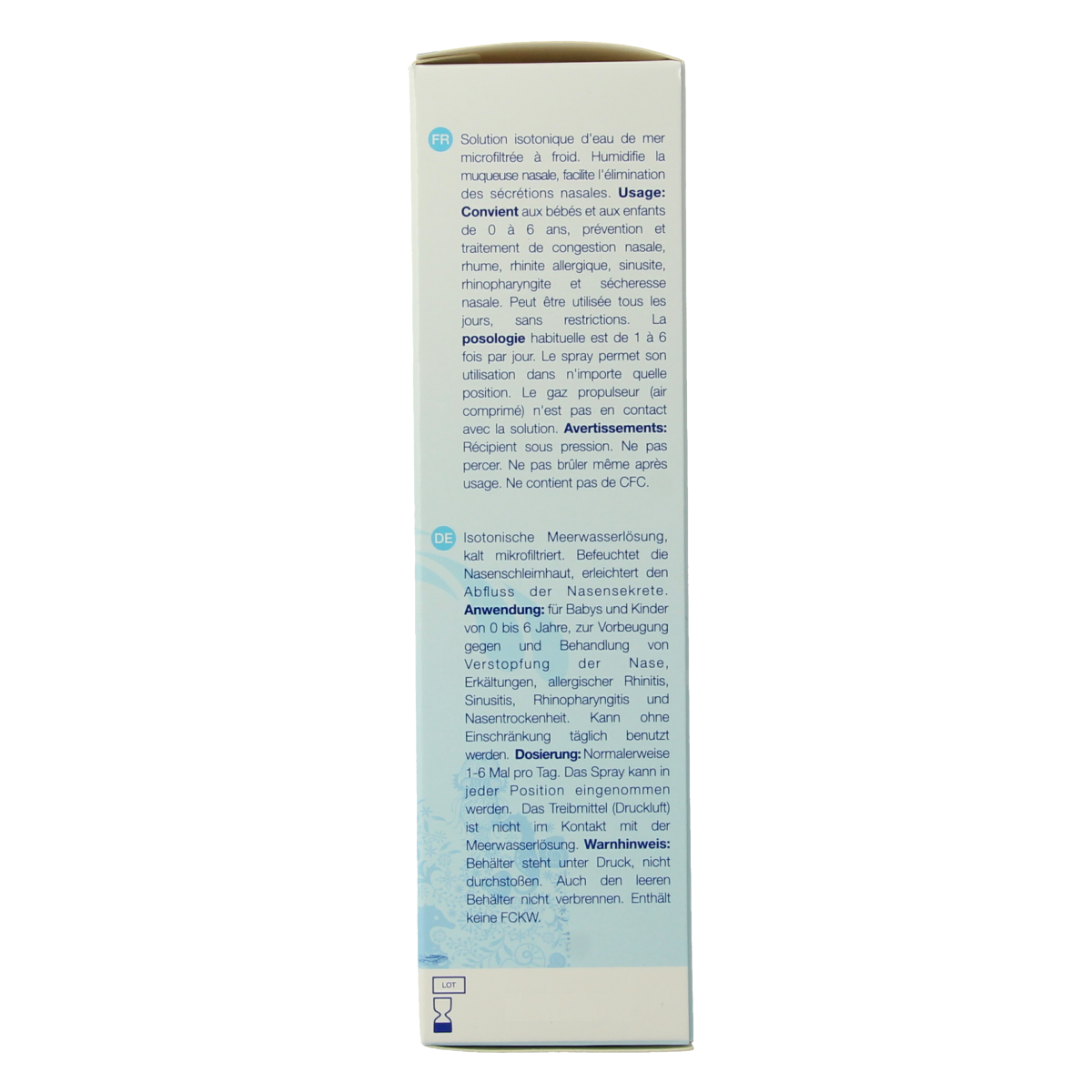 Quinton Nasal pediatric spray 0-6 jaar 100.00 Milliliter