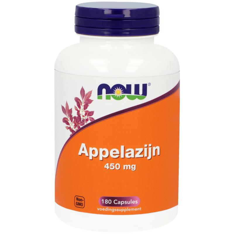 NOW Appelazijn 450mg 180.00 Vegetarische capsules