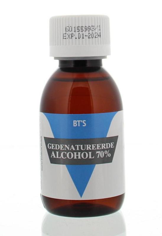 BT'S Alcohol 70% gedenatureerd ethanol 120.00 Milliliter