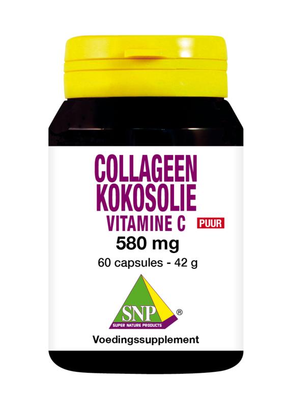 SNP Collageen kokosolie vitamine C puur 60.00 Capsules