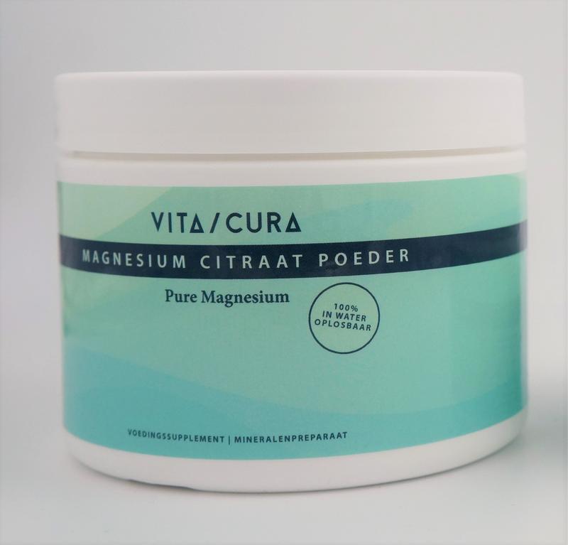 Vitacura Magnesium citraat poeder 400.00 Gram