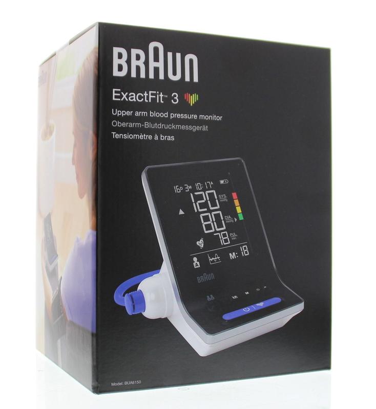 Braun Exactfit 3 bloeddrukmeter bovenarm 1.00 Stuks