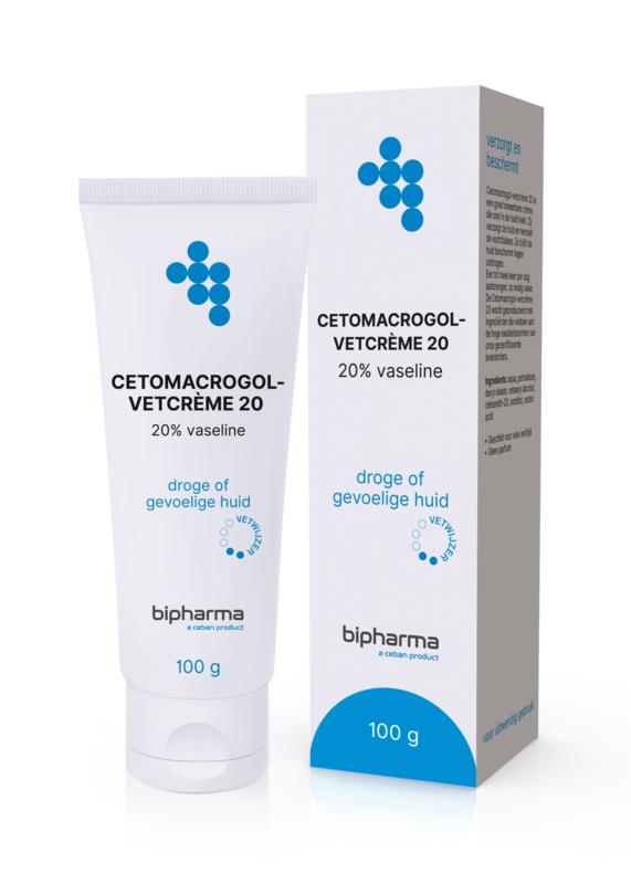 Bipharma Cetomacrogol vetcreme 20 100.00 Gram
