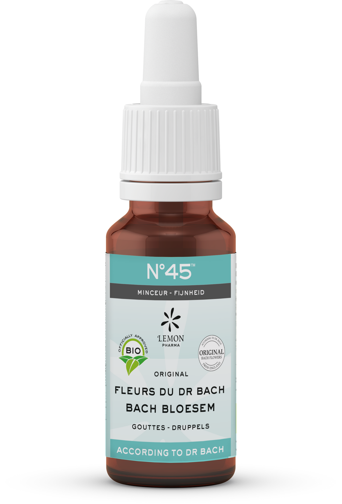 Bach Bloesem Bach bloesems mengeling 45 slank bio 20.00 Milliliter