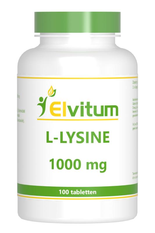 Elvitum  L-Lysine 1000mg 100.00 Tabletten