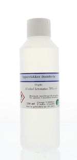 Orphi Alcohol ketonatus 70% klepdeksel 250.00 Milliliter