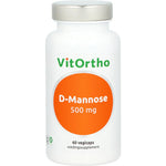 VitOrtho D-Mannose 500mg 60.00 Vegetarische capsules