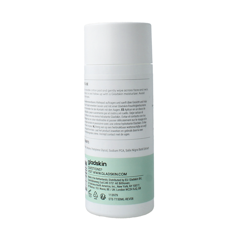 Gladskin Tonic gentle touch 150 Milliliter