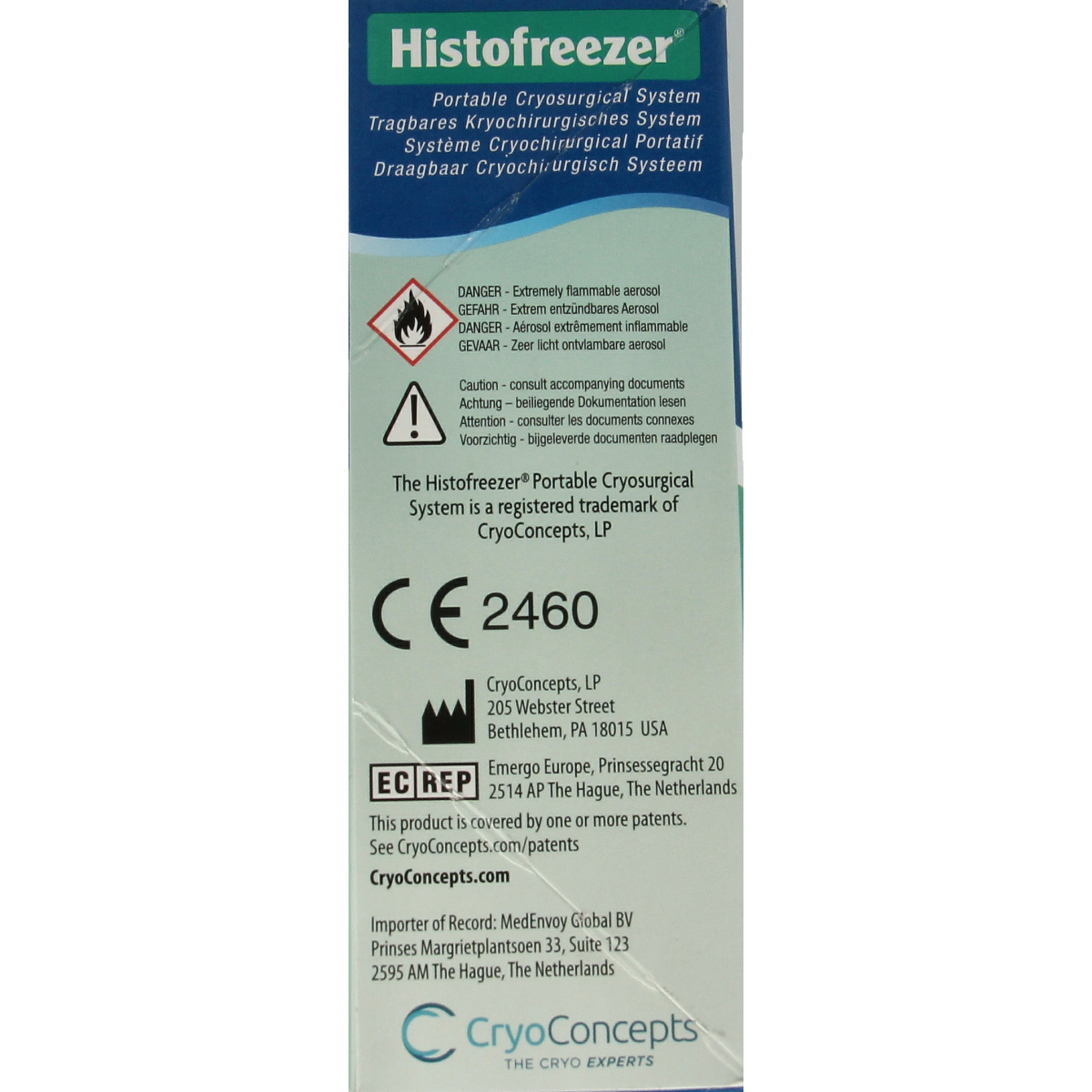 Diversen Histofreezer set 50 x 5mm 0169 1.00 Stuks