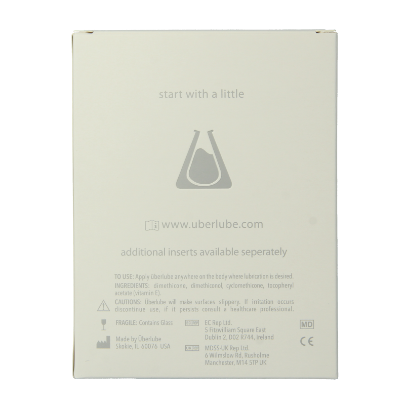 Uberlube Good to go zilver 15 Milliliter