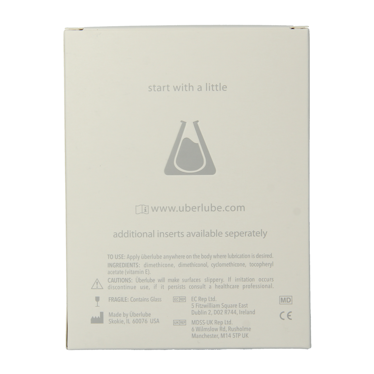 Uberlube Good to go zwart 15.00 Milliliter