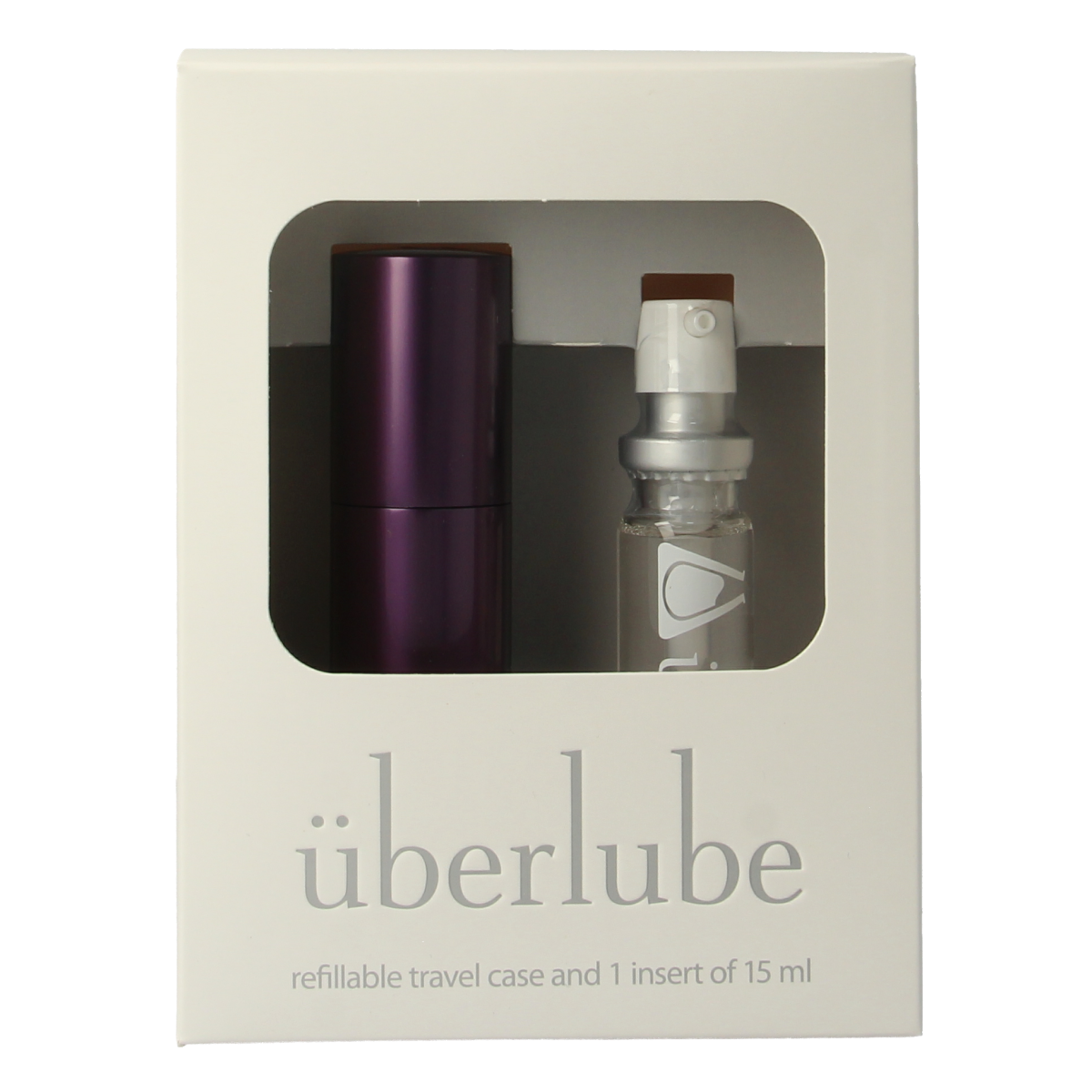 Uberlube Good to go paars aubergine 15.00 Milliliter