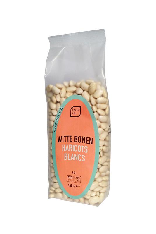 Greenage Witte bonen bio 450.00 Gram